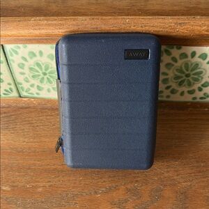 Away x united blue toiletry case